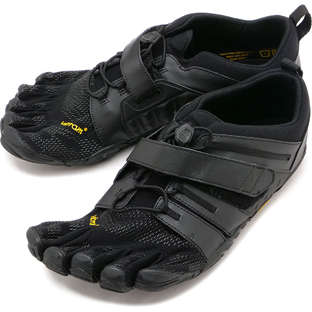 ビブラムファイブフィンガーズ Vibram FiveFingers 5本指シューズ メンズ オールラウンド V-Train 2.0 M [20M7701] 靴 ベアフットスニーカー 黒 BLACK/BLACK 正規取扱店