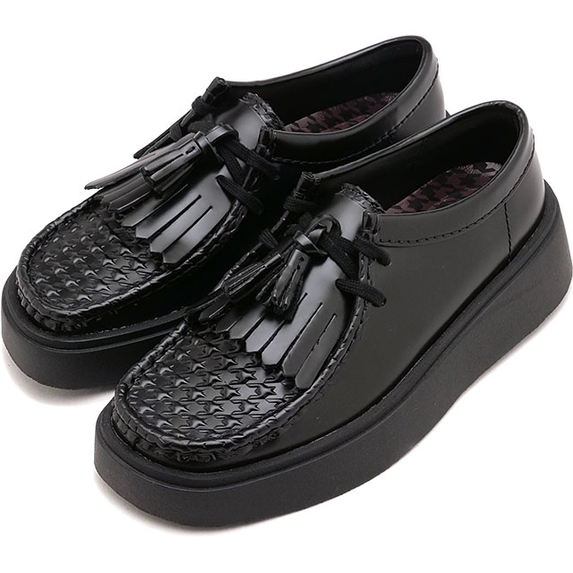 クラークス Clarks トービュー ウィメンズ [26184943 FW25] Torview W レディース 靴 シューズ チャッカブーツ 厚底 Black-Leather 正規取扱店