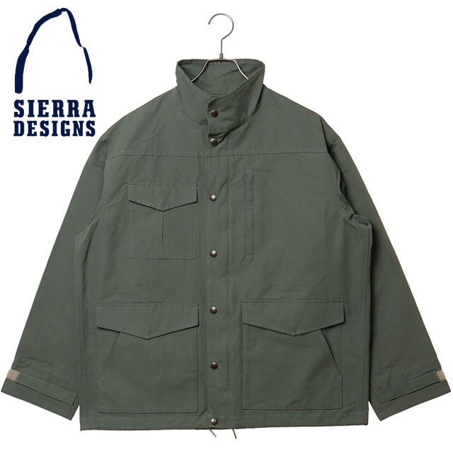 シエラデザインズ SIERRA DESIGNS ライト パナミント ジャケット [631011 FW25] LIGHT PANAMINT JACKET メンズ アウター ブルゾン 60/40クロス Sage 正規取扱店
