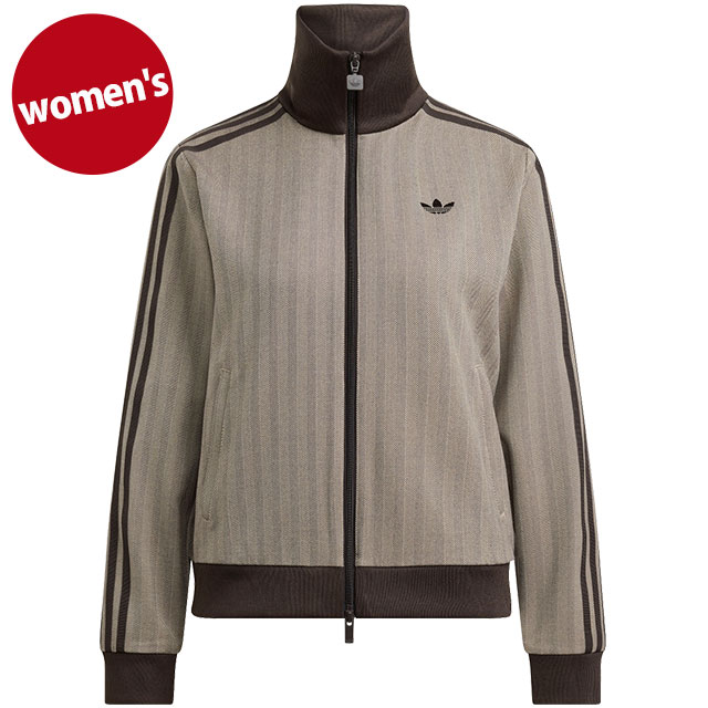 アディダス オリジナルス adidas Originals レディース ツイード クラシック ファイヤーバード トラックトップ [DG875/KX1868 FW26SPOT] TWEED CLASSIC FIREBIRD TT ウィメンズ トップス トラックジャケット ジャージ ライトブラウン KX1868 正規取扱店