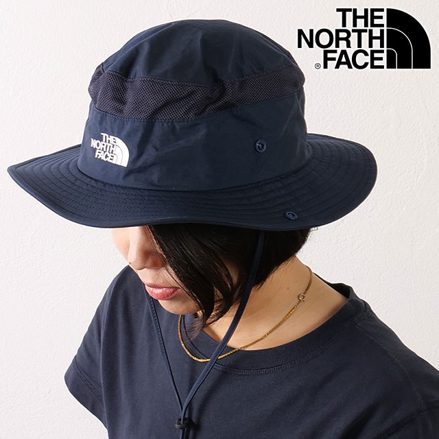 ザ・ノース・フェイス THE NORTH FACE ブリマーハット [NN02339-UN] Brimmer Hat メンズ・レディース TNF アウトドア 帽子 UVカット サイズ調整可能 アーバンネイビー【メール便可】の通販は