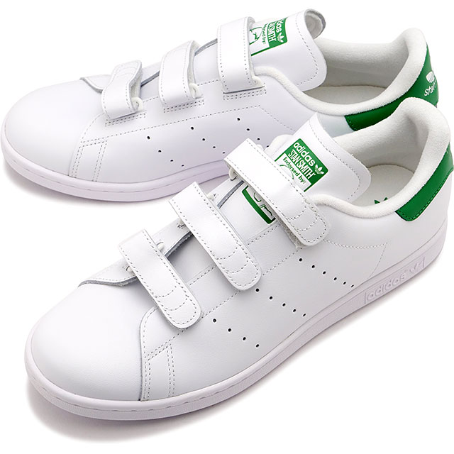 アディダス オリジナルス adidas Originals スニーカー スタンスミス コンフォート [GWD98/S75187 SS25] STAN SMITH CF メンズ・レディース 靴 シューズ ベルクロ フットウェアホワイト/フットウェアホワイト/グリーン 正規取扱店 11,396円