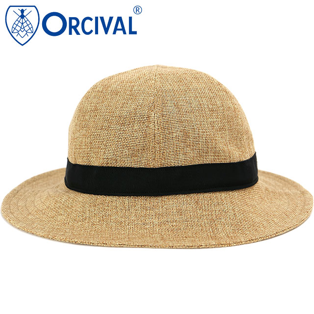 オーシバル ORCIVAL 6パネル ナチュラルハット [OR-H0281-RLP] 6PANEL NATURAL HAT 日本製 メンズ・レディース 帽子 ワイドブリムハット 手洗い可能 BEIGE 正規取扱店【coupon】_1