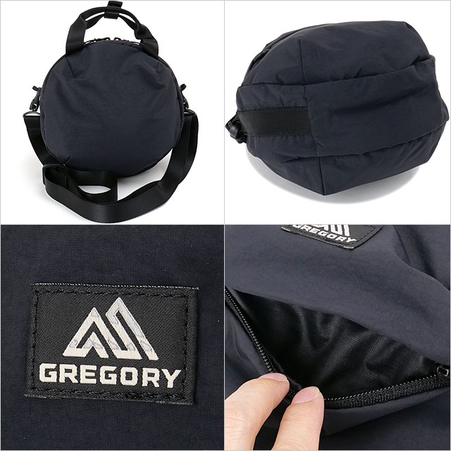 グレゴリー GREGORY スージーラウンドクロスボディ [1539801318 SS25] 4L SUSZY ROUND CROSS BODY メンズ・レディース 鞄 ハンドバック ショルダーバッグ エボニーブラック 定まり取りまわし店【coupon】