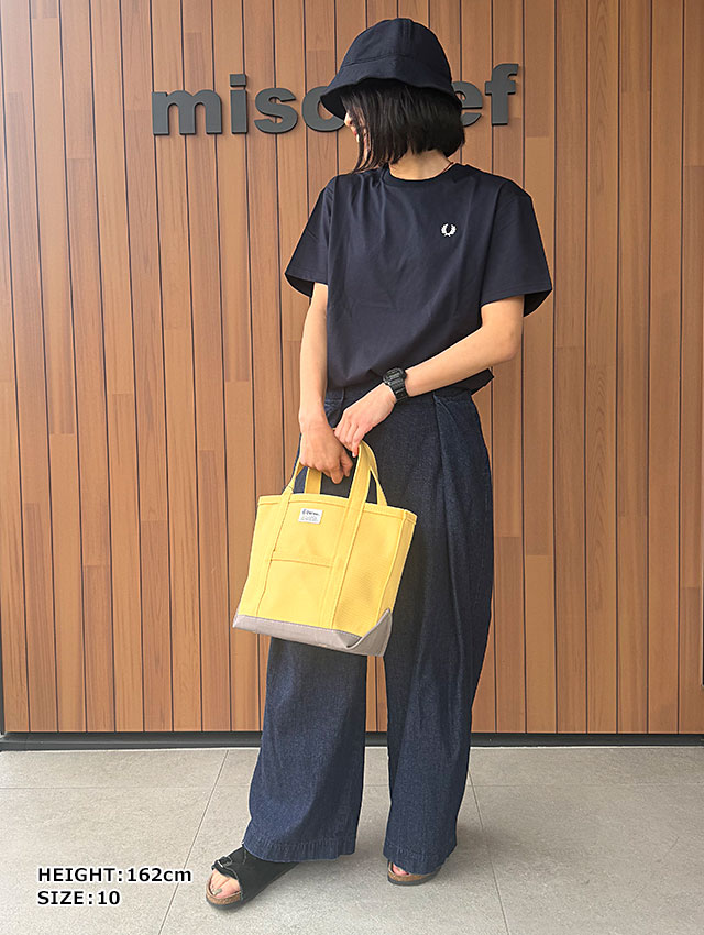 フレッドペリー FRED PERRY レディース クルーネックTシャツ [G1142-311 SS26] CREW NECK T-SHIRT トップス 半袖 ネイビー NAVY 【メール便可】 正規取扱店_4