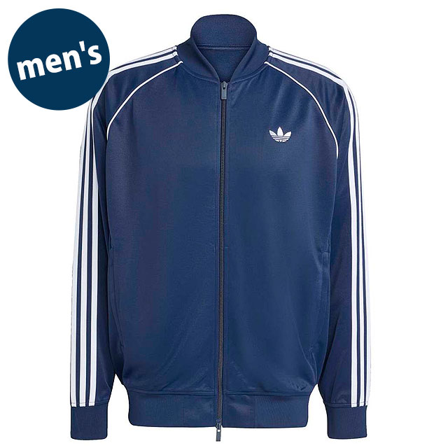 アディダス オリジナルス adidas Originals メンズ スーパースター アディカラー クラシックス ルーズ トラックトップ [W7652/KE0811 SS26] SST ADICOLOR CLASSICS LOOSE TRACKTOP トップス トラックジャケット ジャージ ネイビー ナイトインディゴ/ホワイト 正規取扱店