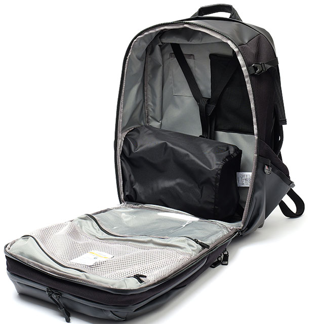 アッソブ AS2OV ブレジャーバックパックM [152551-10 SS26] 25-30L BLEISURE BACK PACK M メンズ・レディース ユニセックス 鞄 リュック デイパック 通勤 ビジネス 黒 BLACK 正規取扱店_3