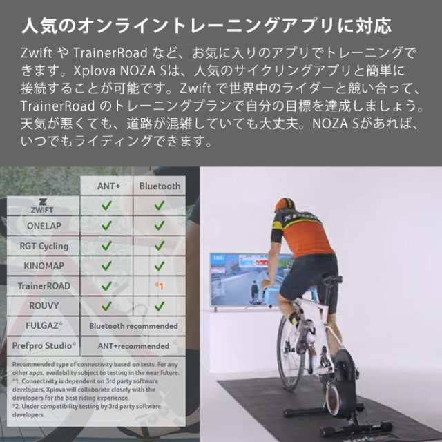 XPLOVA NOZA S トレーナー 自転車 ノザ エス スマートトレーナー acer