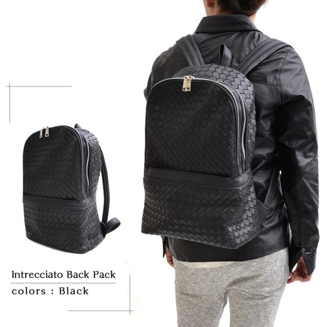 【w995】 / バッグ メンズ PU イントレチャート リュックサック デイバッグ バックパック  ☆BA/Gの通販は