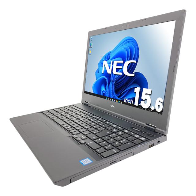 中古パソコン 中古 ノートパソコン Office付き バッテリー良好 Win11正式対応 テンキー 経理 事務 会計 大画面 Windows11 Pro NEC VersaPro VKH19X-5 Core i7 8GB 15.6インチ 中古 パソコン ノートパソコン