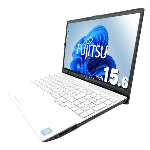 中古パソコン 中古 ノートパソコン Office付き 国内メーカー 大容量SSD 512GB ホワイト 安心 Windows11 Home 富士通 LIFEBOOK AH50/D3 Core i7 16GB 15.6インチ 中古 パソコン ノートパソコン_3