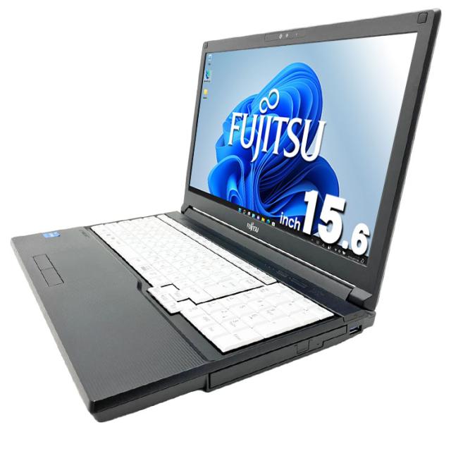 中古パソコン 中古 ノートパソコン Office付き バッテリー良好 第11世代 コスパ最強 便利 多機能 サポート充実 Windows11 Pro 富士通 LIFEBOOK A5511/HX Core i3 8GB 15.6インチ 中古 パソコン ノートパソコン_3