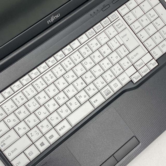 中古パソコン 中古 ノートパソコン Office付き バッテリー良好 第10世代 事務作業 普段使い ネット閲覧 データ入力 安心 Windows11 Pro 富士通 LIFEBOOK A7510/D Core i3 8GB 15.6インチ 中古 パソコン ノートパソコン_5