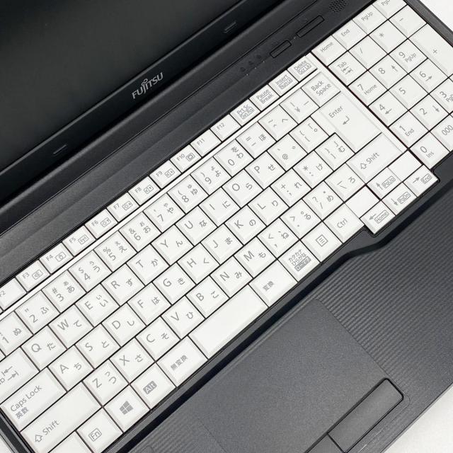 中古パソコン 中古 ノートパソコン Office付き バッテリー良好 Win11正式対応 新品SSD 512GB 大容量 第8世代 テンキー Webカメラ フルHD Windows11 Pro 富士通 LIFEBOOK A748/T Core i7 16GB 15.6インチ 中古 パソコン ノートパソコン_5