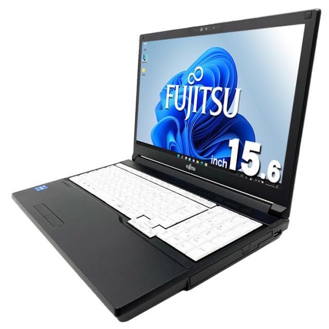 中古パソコン 中古 ノートパソコン Office付き バッテリー良好 第11世代 テンキー webカメラ 業務用 自宅用 Windows11 Pro 富士通 LIFEBOOK A5511/G Core i5 16GB 15.6インチ 中古 パソコン ノートパソコン_3