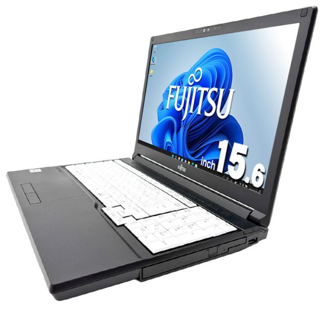 中古パソコン 中古 ノートパソコン Office付き Win11正式対応 テンキー webカメラ テレワーク 営業 会議用 動画視聴 資料作成 Windows11 Pro 富士通 LIFEBOOK A5510/D Core i5 16GB 15.6インチ 中古 パソコン ノートパソコン_3