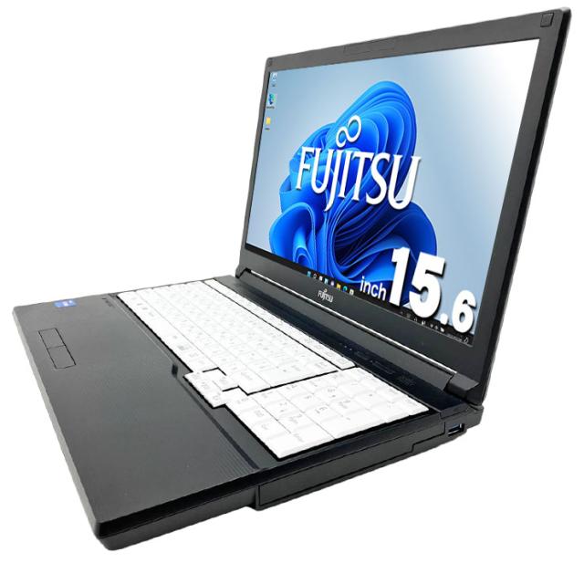 中古パソコン 中古 ノートパソコン Office付き バッテリー良好 NVMe SSD 256GB 第11世代 テンキー 現品撮影 コスパ Windows11 Pro 富士通 LIFEBOOK A5511/G Core i5 16GB 15.6インチ 中古 パソコン ノートパソコン_3