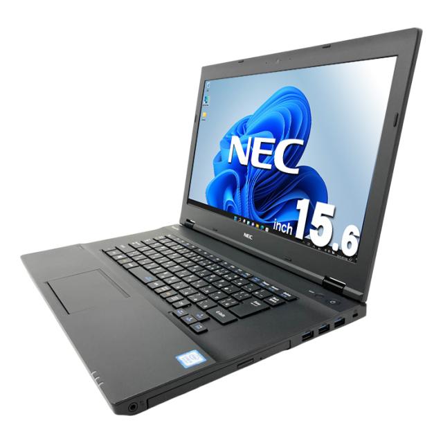 中古パソコン 中古 ノートパソコン Office付き バッテリー良好 Win11正式対応 大画面 資料 レポート作成 法人  Windows11 Pro NEC VersaPro VKT16X-4 Core i5 16GB 15.6インチ 中古 パソコン ノートパソコン_3