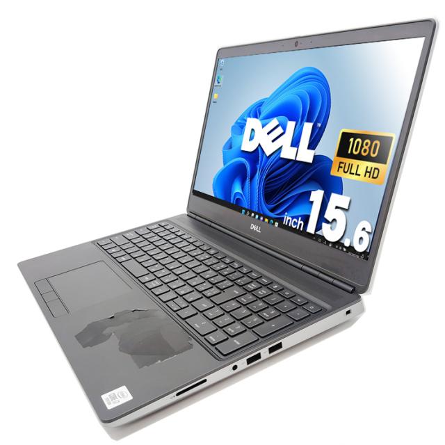 中古パソコン 中古 ノートパソコン Office付き バッテリー良好 10世代 強力性能 Ci7 32GBメモリ Windows11 Pro DELL Precision 7550 Corei7 32GBメモリ 15.6型 中古 パソコン ノートパソコン 中古ノートパソコン