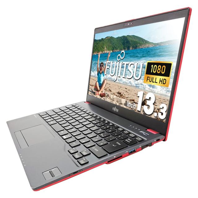 Lifebook ノートPC(レッド) Core i7 新品SSD1TB メモリ32GB Windows11