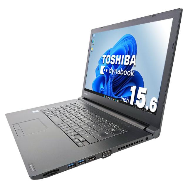 東芝】B65 第8世代i7 SSD256GB 16GB オフィス付きノートPC