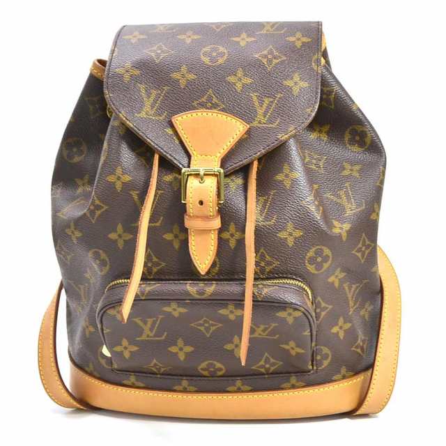 LOUIS VUITTON ルイ ヴィトン モンスリMM M51136 リュック ブラウン 14057 ユニセックス【中古】 99241a｜au  PAY マーケット