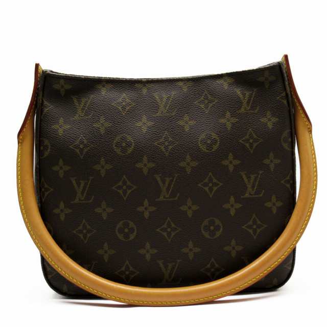 LOUIS VUITTON ルイ ヴィトン ルーピングMM M51146 ショルダーバッグ ブラウン 14057 レディース【中古】 h28671a