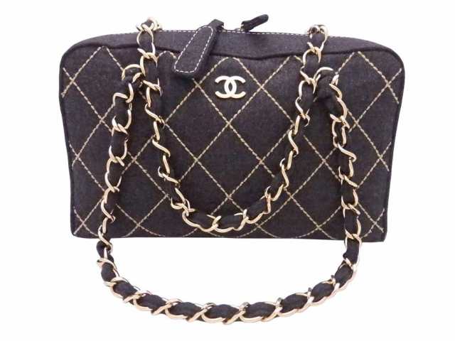 CHANEL シャネル ココマーク ワイルドステッチ ショルダーバッグ