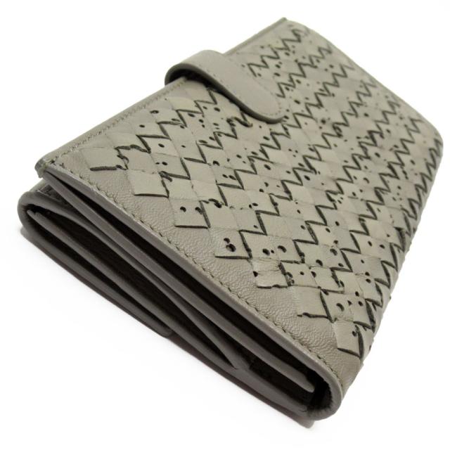 BOTTEGAVENETA ボッテガヴェネタ イントレチャート 二つ折り長財布 