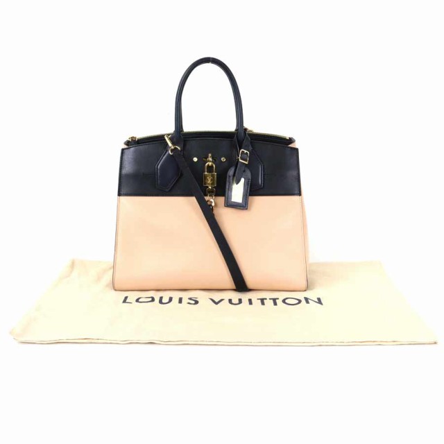 ルイ ヴィトン LOUIS VUITTON ハンドバッグ ショルダーバッグ シティスティーマーMM レザー マグノリア レディース M53019 送料無料 99441g