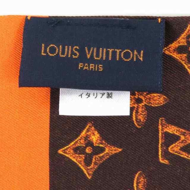 ルイ ヴィトン LOUIS VUITTON スカーフ キャットグラム バンドー シルク マロン ユニセックス MP2268 送料無料 99454g