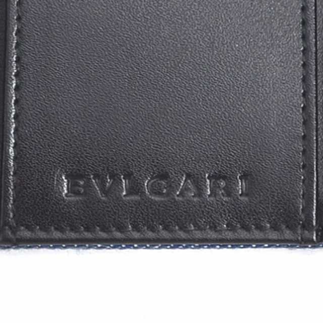 ブルガリ BVLGARI キーケース デニム デニムブルー ユニセックス 送料無料 r9559f