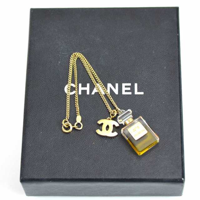 CHANEL シャネル No.5 香水モチーフ ココマーク ブレスレット ゴールド 14068 レディース【中古】 e55852a