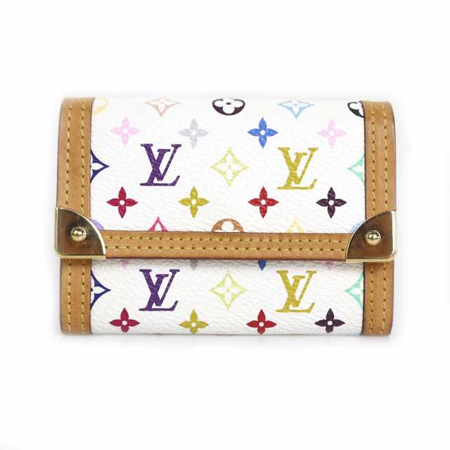 ルイ ヴィトン LOUIS VUITTON コインケース モノグラム マルチカラー ポルトモネ プラ モノグラムマルチカラー ブロン ユニセックス M92657 送料無料 h29522f