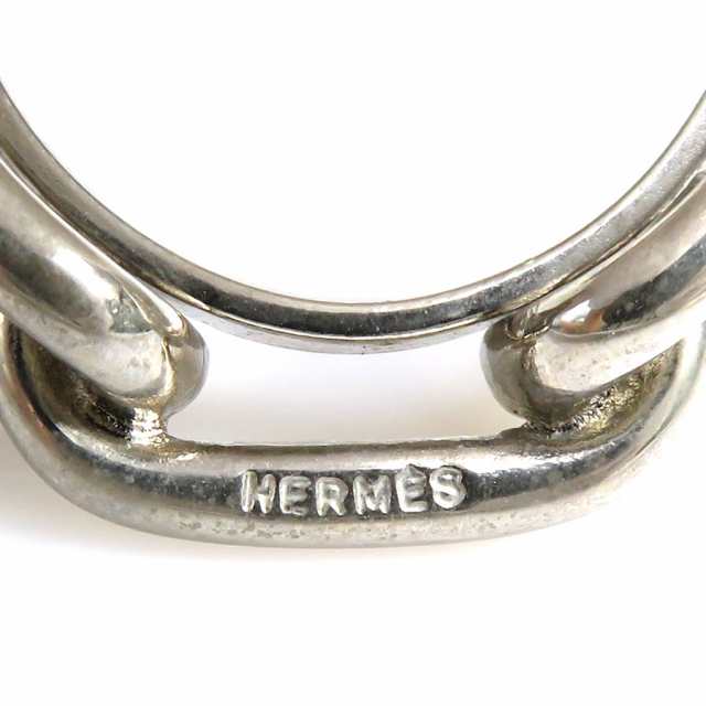 HERMES エルメス シェーヌダンクル スカーフリング シルバー 14069