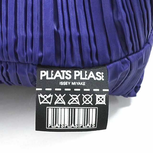 PLEATS PLEASE プリーツプリーズ ハンドバッグ ポリエステル パープル ユニセックス 送料無料 r9621f