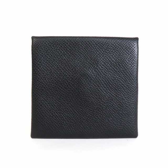 HERMES エルメス バスティア コインケース ブラック 14054 ユニセックス【中古】 e56214g