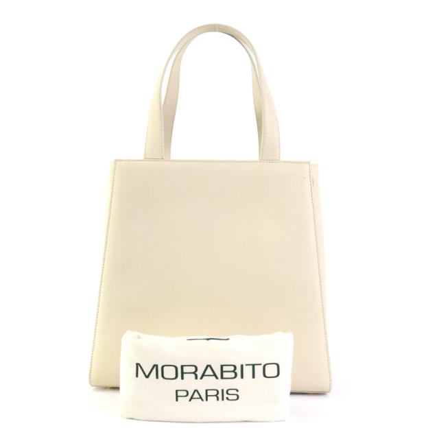Morabito モラビト ハンドバッグ アイボリー 14056 ユニセックス【中古】 h29595f