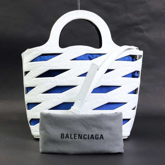 バレンシアガ BALENCIAGA ハンドバッグ 斜め掛けショルダーバッグ パテントレザー ホワイト レディース 630708 送料無料 h29596f