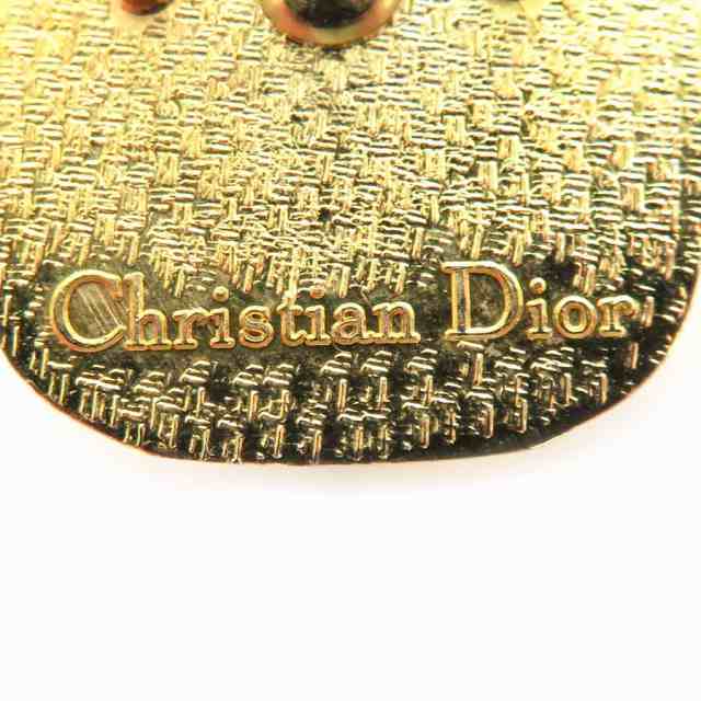 Christian Dior クリスチャンディオール ピンバッジ ゴールド 14068 ...