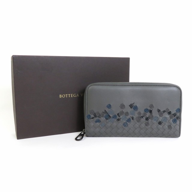 BOTTEGAVENETA ボッテガヴェネタ イントレチャート ラウンドファスナー ...