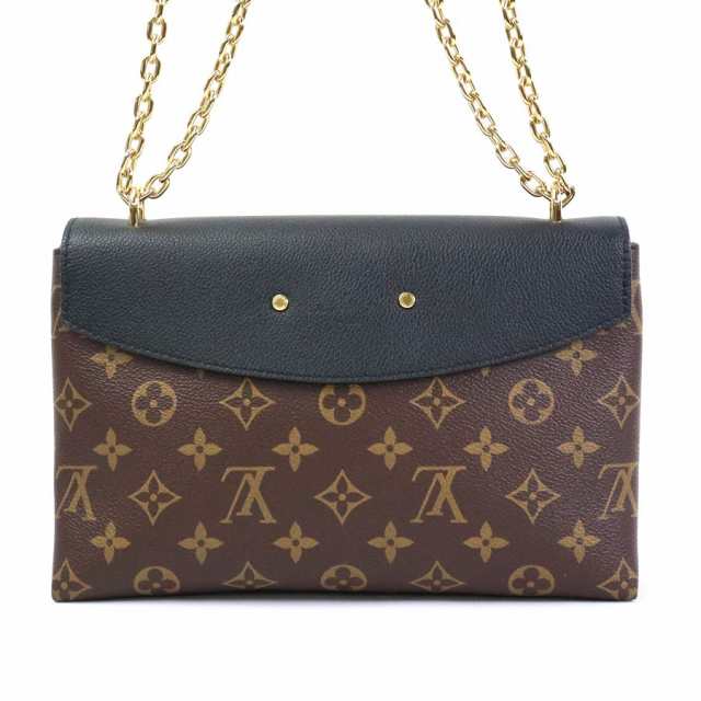 LOUIS VUITTON ルイ ヴィトン サンプラシード モノグラム M43714 ショルダーバッグ ブラウン/ブラック/レッド 14057  レディース【中古】