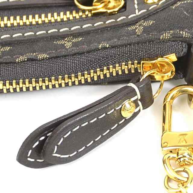 LOUIS VUITTON ルイ ヴィトン ミニ ポシェット アクセソワール モノグラム ミニラン M95668 アクセサリーポーチ エベヌ  14057 ユニセック