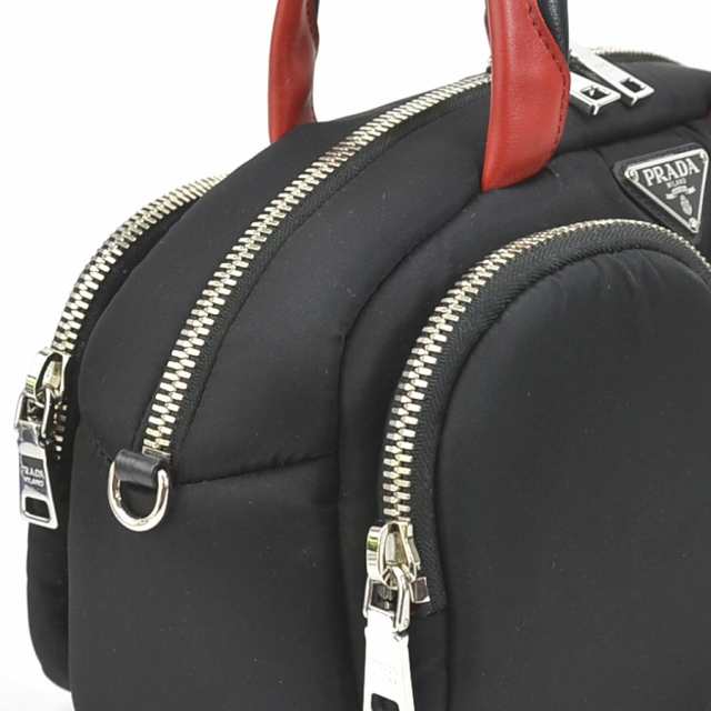 PRADA プラダ 1BG049 ハンドバッグ 斜め掛けショルダーバッグ ブラック