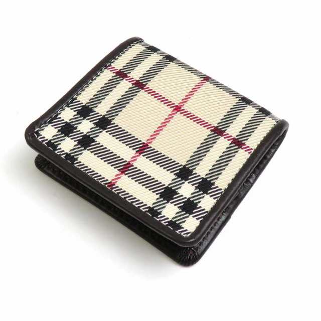 BURBERRY バーバリー コインケース ブラウン×ベージュ系 14057 ユニセックス【中古】 h29667f