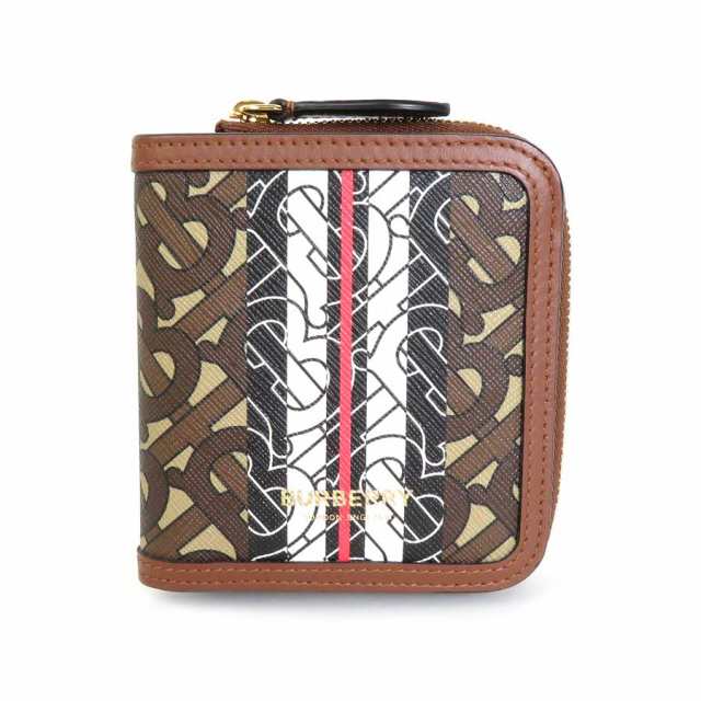 BURBERRY バーバリー 二つ折り財布 ブラウン系 14057 ユニセックス【中古】 r9692fの通販は