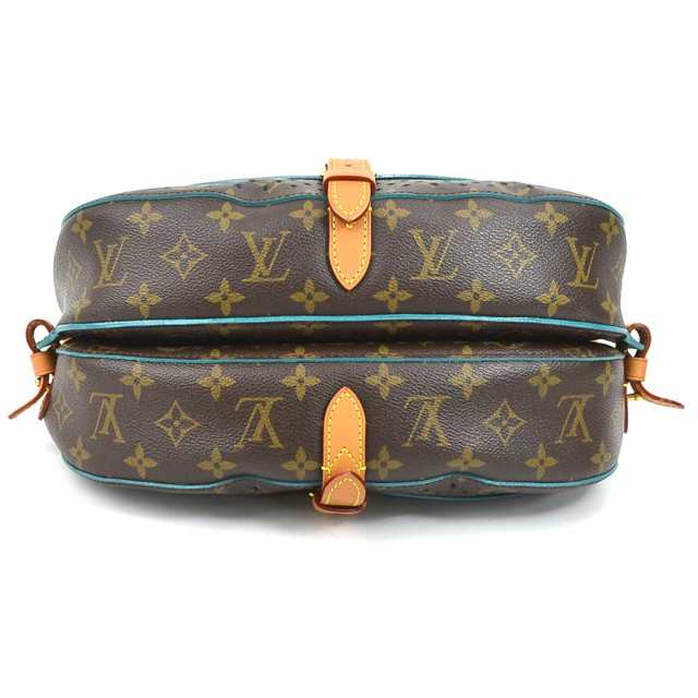 LOUIS VUITTON ルイ ヴィトン ソミュール30 モノグラム ペルフォ M93998 斜め掛けショルダーバッグ ブラウン 14057  ユニセックス【中古】