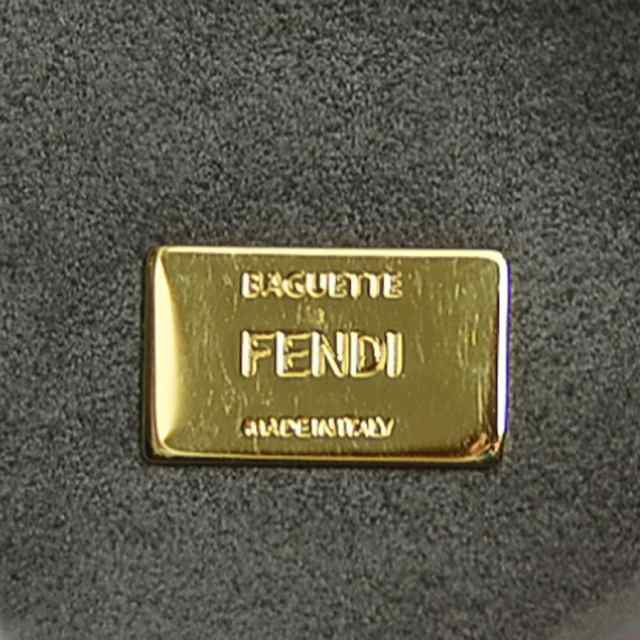 フェンディ FENDI ハンドバッグ マイクロ バゲット レザー/ファー レッド/マルチカラー ゴールド レディース 送料無料 e56684f