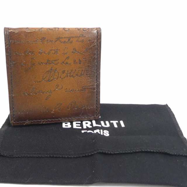 Berluti ベルルッティ コインケース ブラウン 14057 メンズ【中古】 h29770f