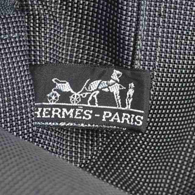 HERMES エルメス エールラインMM ハンドバッグ グレー 14055 ユニセックス【中古】 r9742f